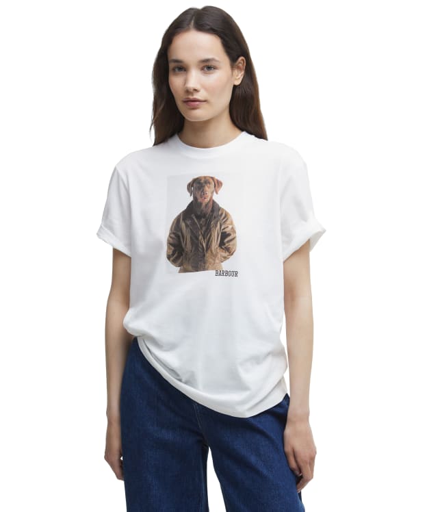 Women's Barbour Belsay T-Shirt - White