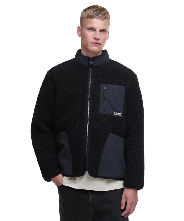 Men's Barbour International Adams Oversized Fleece - Black