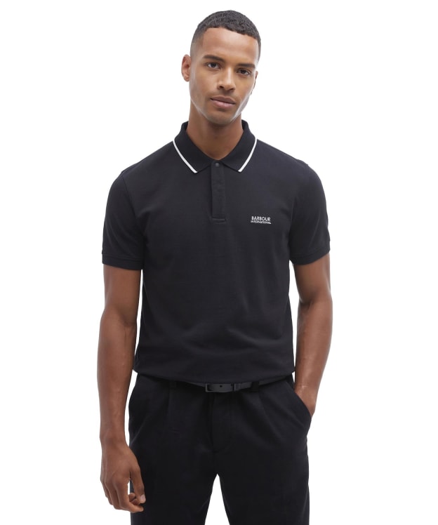 Men's Barbour International Murphy Polo Shirt - Black