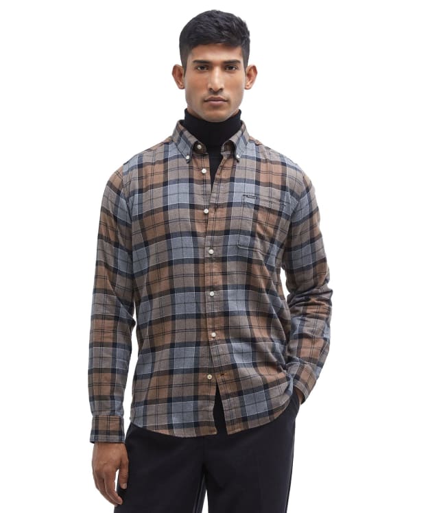 Men’s Barbour Rasay Tailored Fit Shirt - Cedar Wood