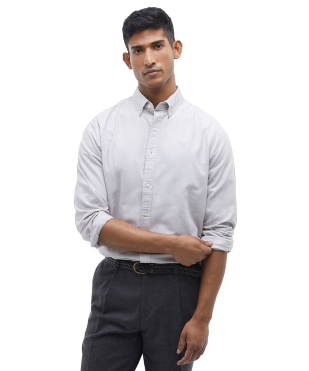 Men's Barbour Oxtown Tailored Shirt - Vintage Khaki