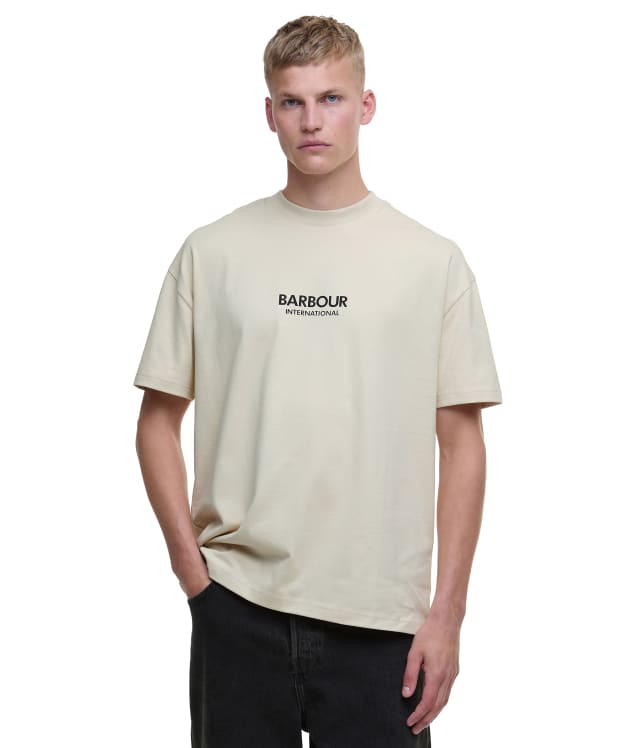 Men's Barbour International Os Formula T-Shirt - Oyster Grey