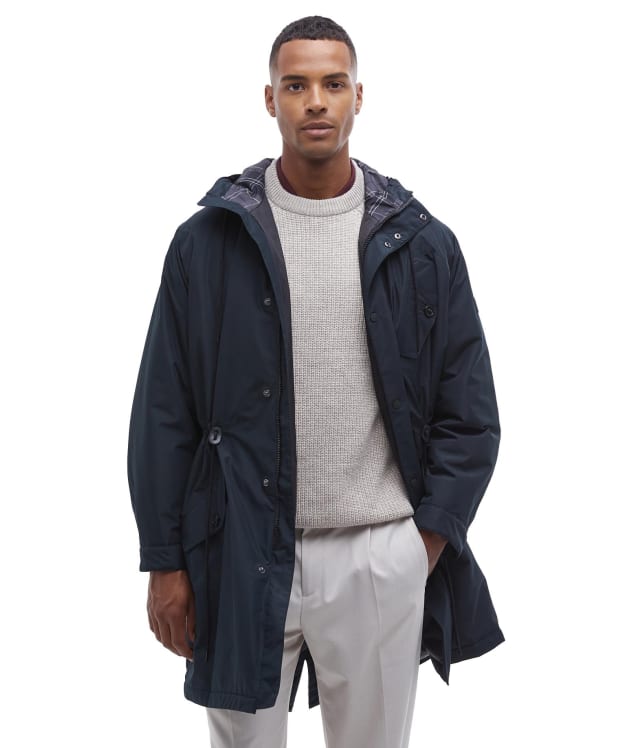 Men's Barbour International Melford Waterproof Jacket - Black