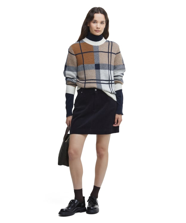 Women's Barbour Tessa Mini Skirt - Navy