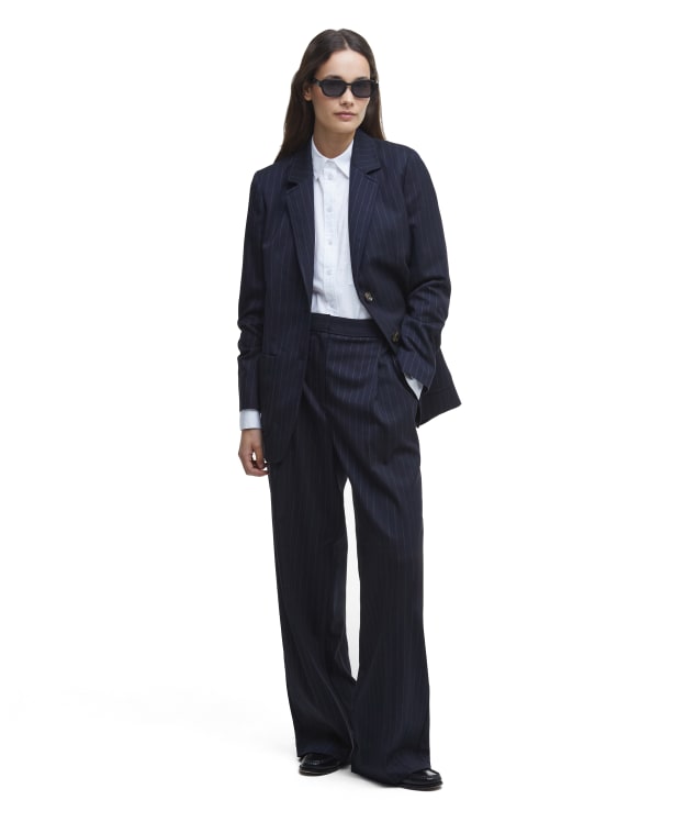 Women's Barbour Carrie Trousers - Navy
