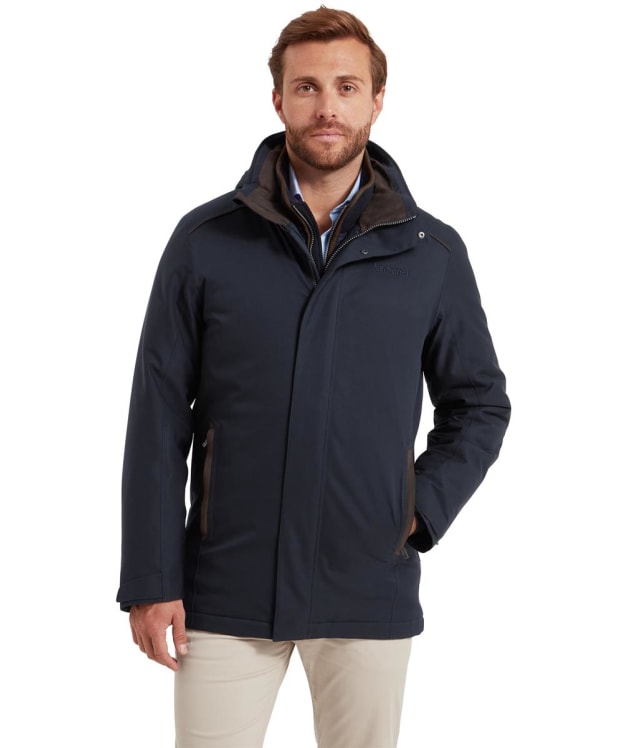 Men's Schöffel Whitton Waterproof Coat - Navy