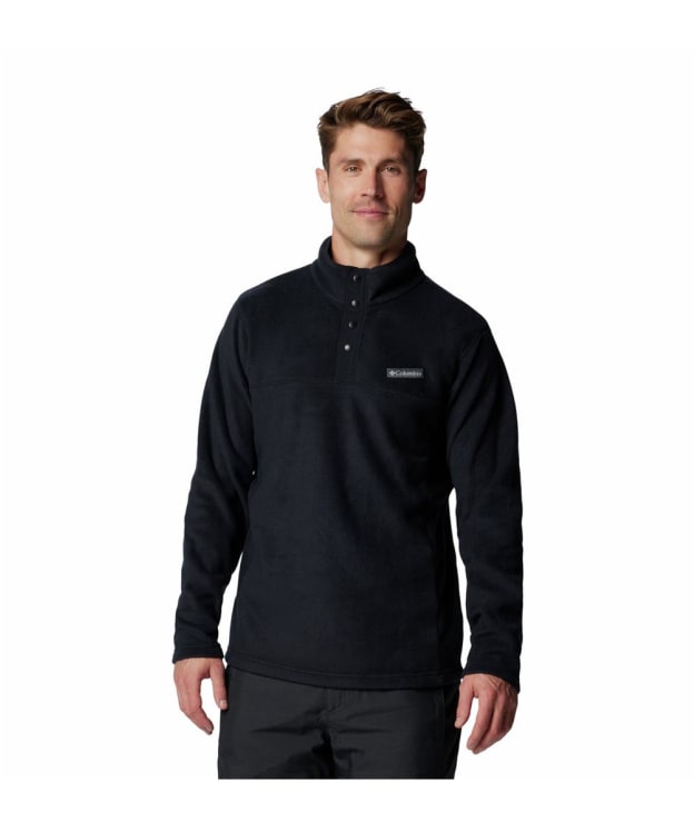 Men's Columbia Steens Mountain Half Snap II Fleece - Black