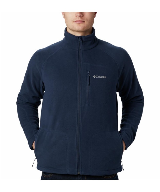 Men's Columbia Fast Trek™ II Full Zip Fleece - Collegiate Navy