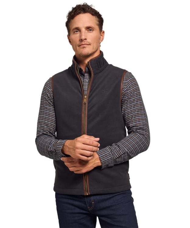 Men's Holland Cooper Country Fleece Gilet - Ink Navy