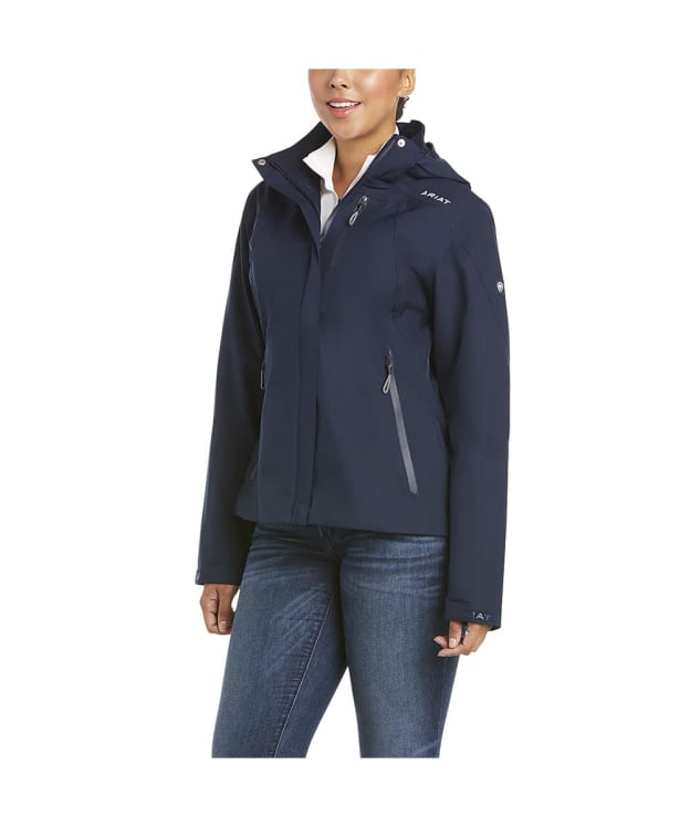 Women’s Ariat Coastal Waterproof Breathable Jacket - Navy