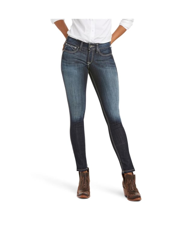Women’s Ariat R.E.A.L. Mid Rise Skinny Ella Jeans - Celestial