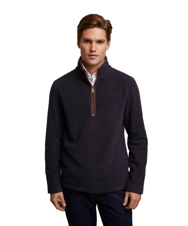 Men's Holland Cooper Country Quarter Zip Fleece - Ink Navy
