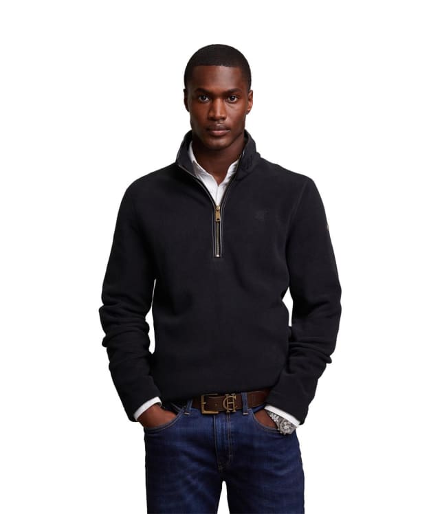 Men's Holland Cooper Country Quarter Zip Fleece - Black