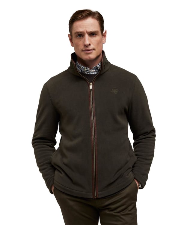 Men's Holland Cooper Country Fleece Jacket - Khaki