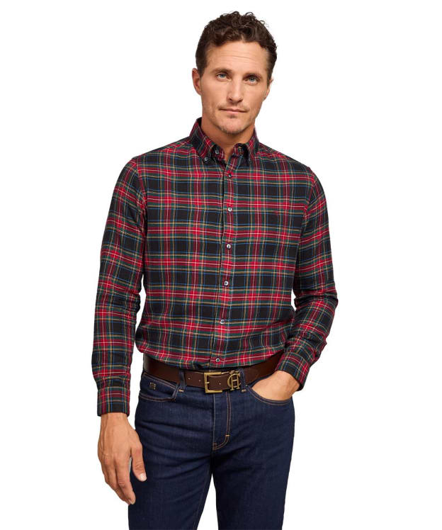 Men's Holland Cooper Classic Button Down Shirt - Sandringham Red