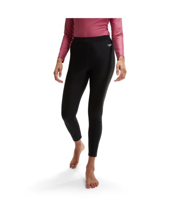 Women's Speedo Swim Leggings - Black