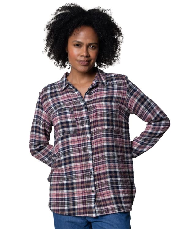 Women's Lily & Me Willow Check Shirt - Mulberry