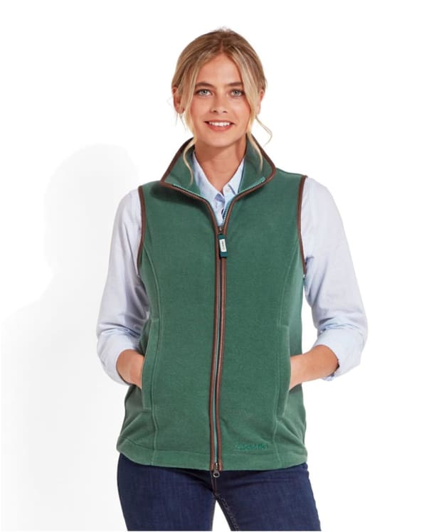 Women's Schoffel Lyndon Fleece Gilet - Duckegg