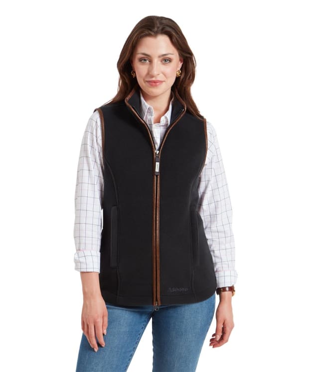 Women's Schoffel Lyndon Fleece Gilet - Gunmetal