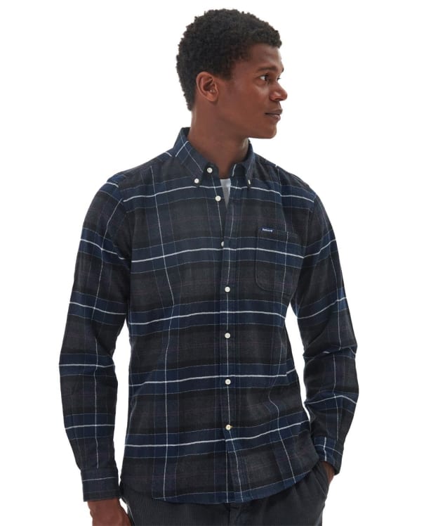 Men’s Barbour Kyeloch Tailored Shirt - Black Slate