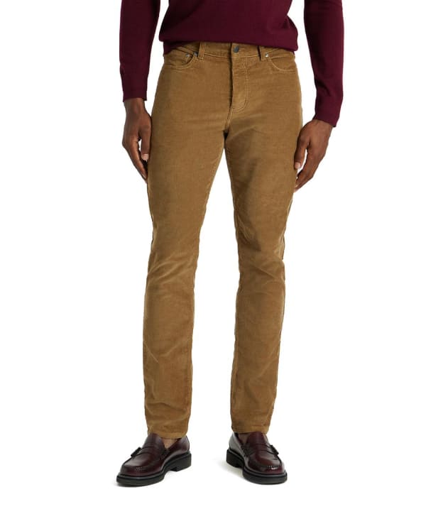 Men's Spoke Fives Cord Trousers - Fawn