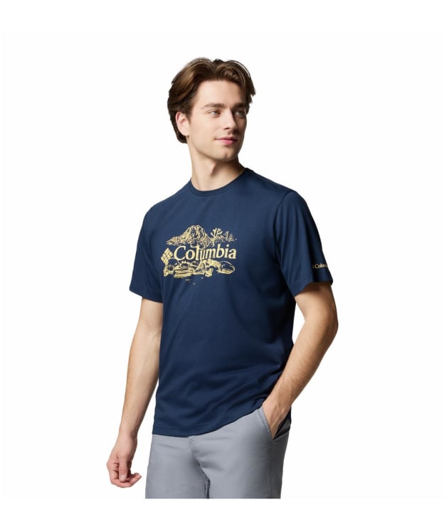 Men's Columbia Kettle River™ Graphic Tee - Collegiate Navy