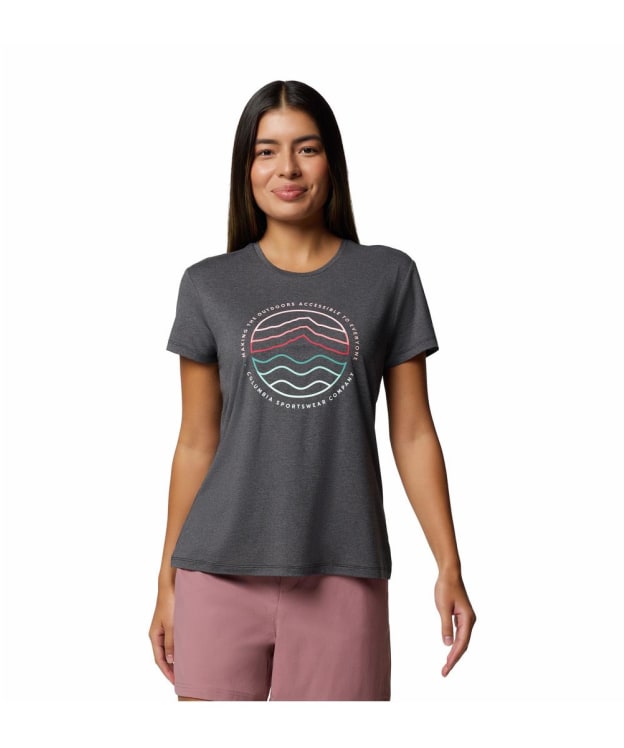 Women's Columbia Sloan Ridge™ Graphic Short Sleeve Tee - Black