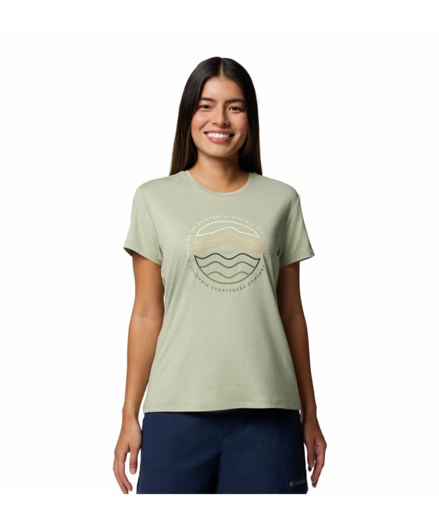Women's Columbia Sloan Ridge™ Graphic Short Sleeve Tee - Safari