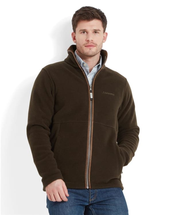 Men's Schoffel Cottesmore II Fleece Jacket - Dark Olive
