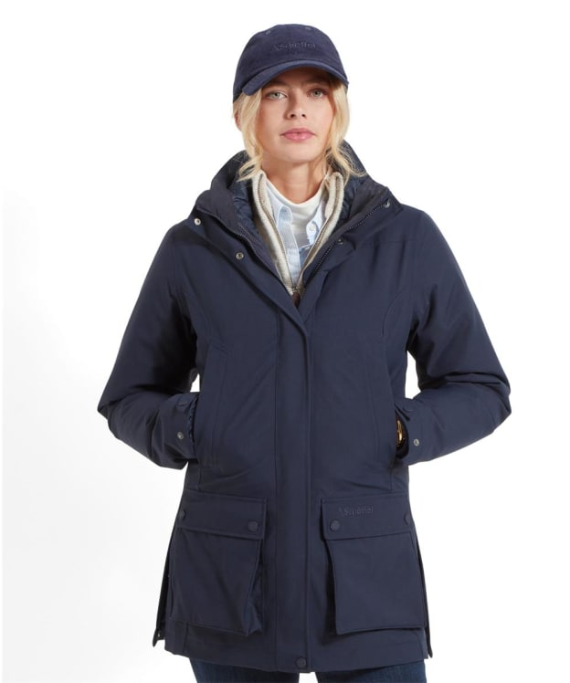 Women’s Schoffel Uppingham 3 in 1 Waterproof Coat - True Navy