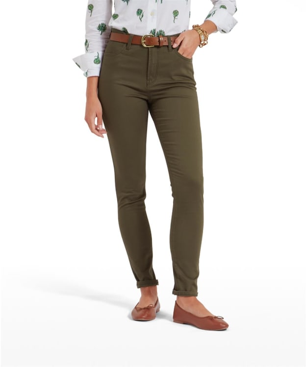 Women’s Schoffel Poppy Jeans - Loden Green