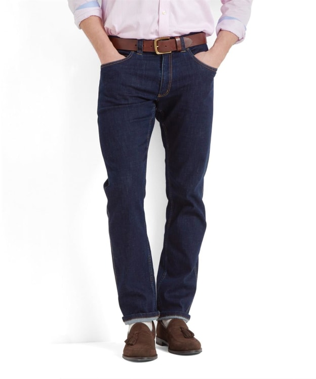 Men's Schöffel James Straight Leg Jeans - Dark Denim