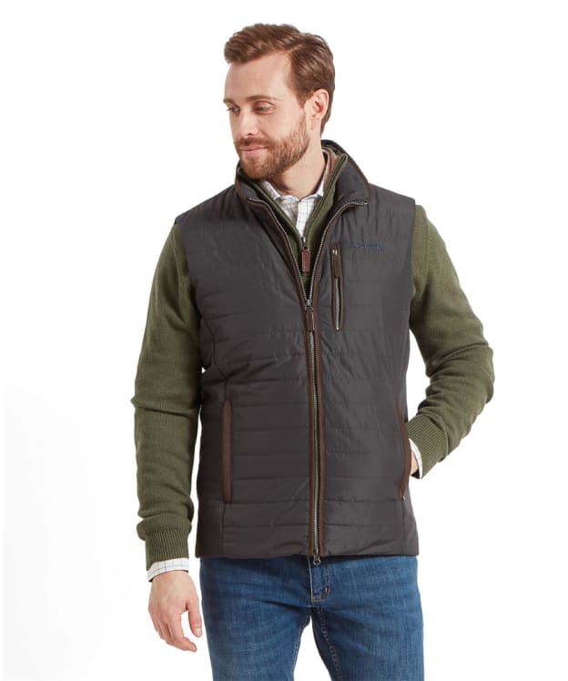Men’s Schoffel Brora Gilet - Charcoal