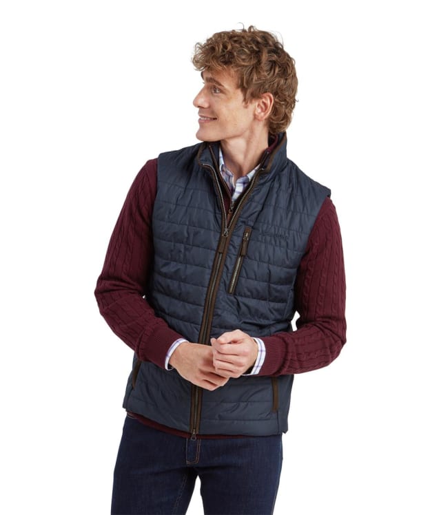 Men’s Schoffel Brora Gilet - Navy