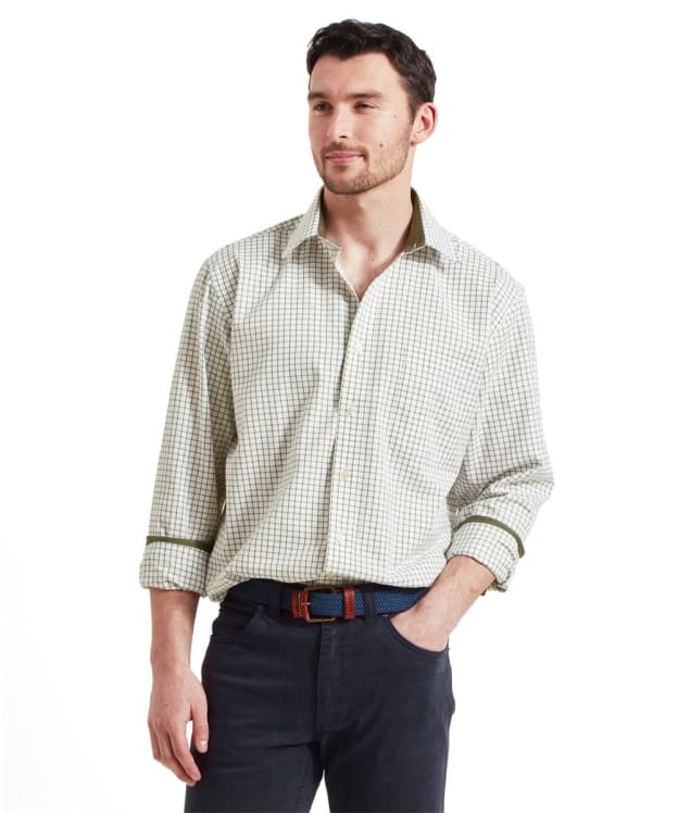 Men's Schoffel Cambridge Long Sleeve Shirt - Olive