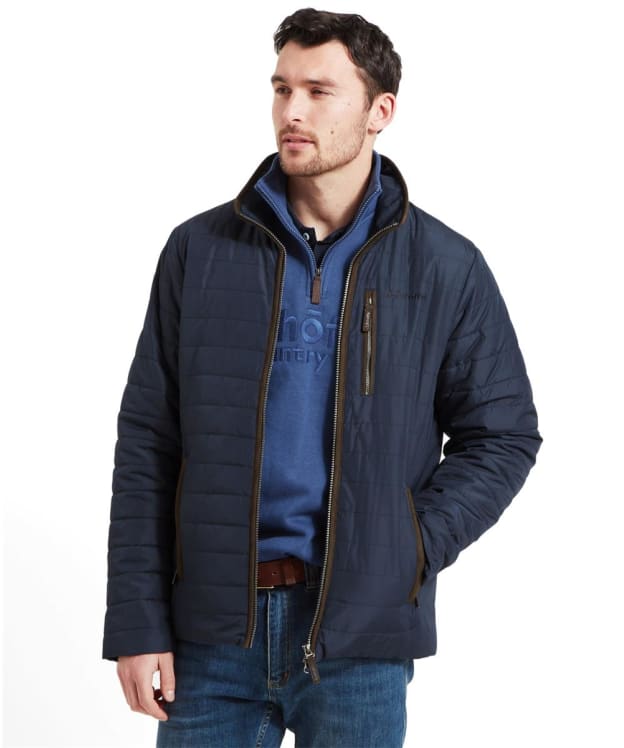 Men’s Schoffel Carron Quilted Jacket - Navy