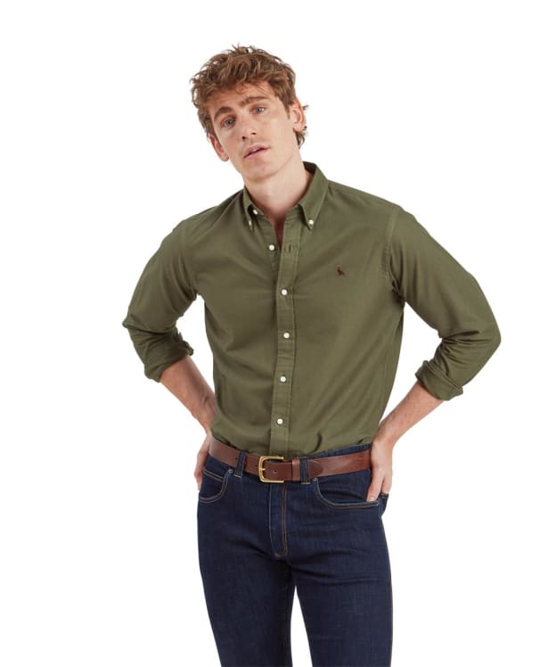 Men's Schöffel Cavendish Oxford Shirt - Woodland