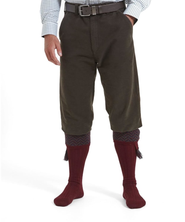 Men's Schoffel Moleskin Breeks - Forest