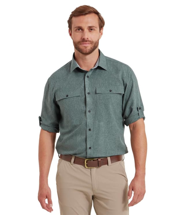 Men’s Schoffel Findhorn Technical Fishing Shirt - Dark Olive