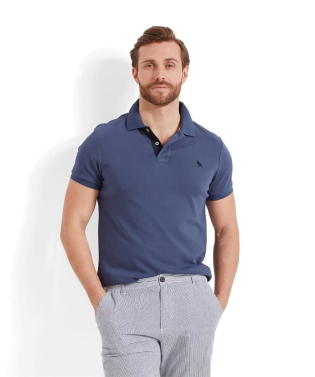 Men's Schöffel St Ives Jersey Polo Shirt - French Navy