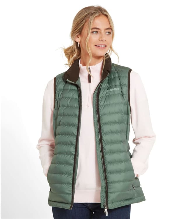 Women's Schöffel Launde Down Gilet - Laurel
