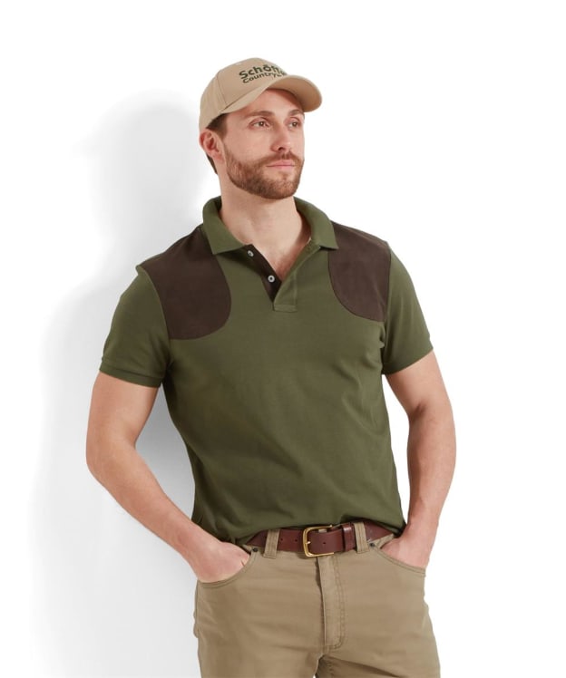 Men's Schöffel Cordoba Polo Shirt - Forest