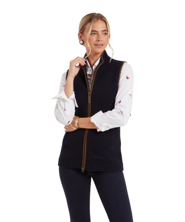 Women’s Schoffel Orkney Merino Gilet - Navy