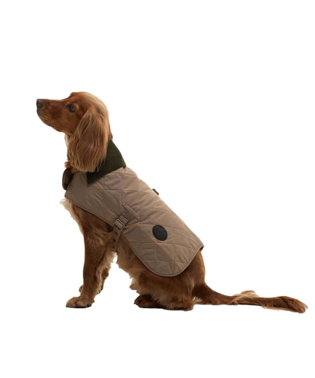 Barbour Quilted Dog Coat - Sand Dune