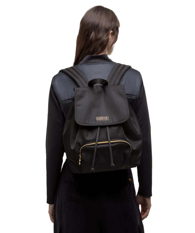 Women's Barbour International Qualify Backpack - Black