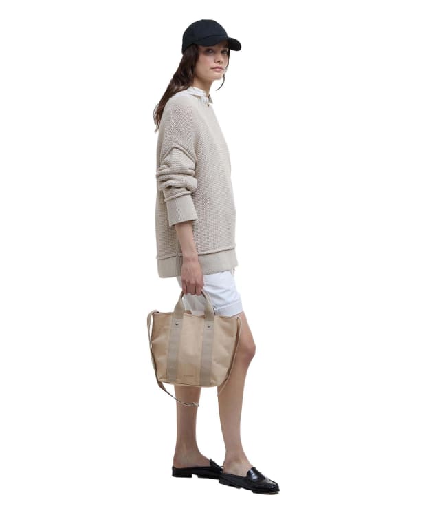 Women's Barbour Olivia Bucket Tote Bag - Light Sand