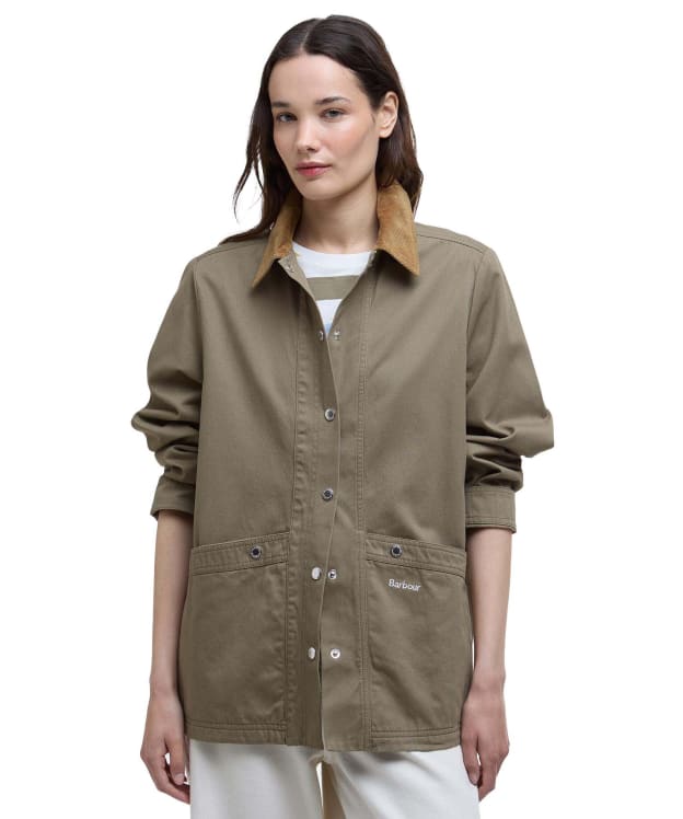 Women's Barbour Sonnie Casual Jacket - Dusky Green