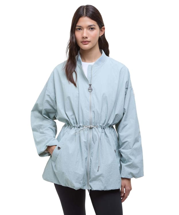 Women's Barbour International Nova Casual Jacket - Light Steel Blue