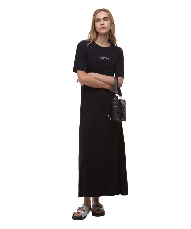 Women's Barbour International Estella Maxi Dress - Black