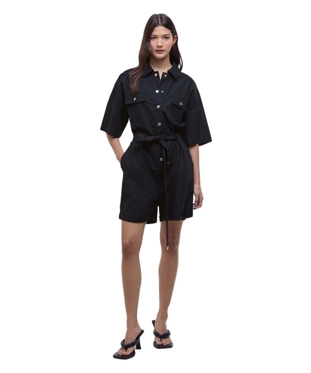Women's Barbour International Priya Playsuit - Black